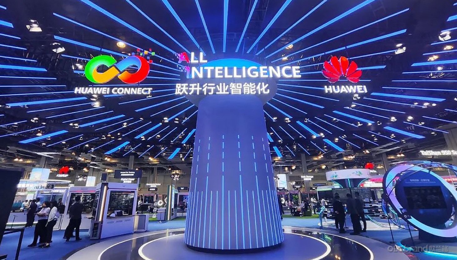 华为全联接大会2025现场照片5 - 欧兰格活动策划